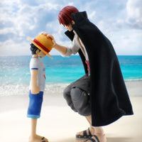 Bandai One Piece: S.H.Figuarts Shanks & Monkey.D.Luffy Childhood - Kidultverse