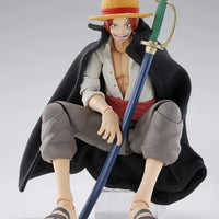 Bandai One Piece: S.H.Figuarts Shanks & Monkey.D.Luffy Childhood - Kidultverse