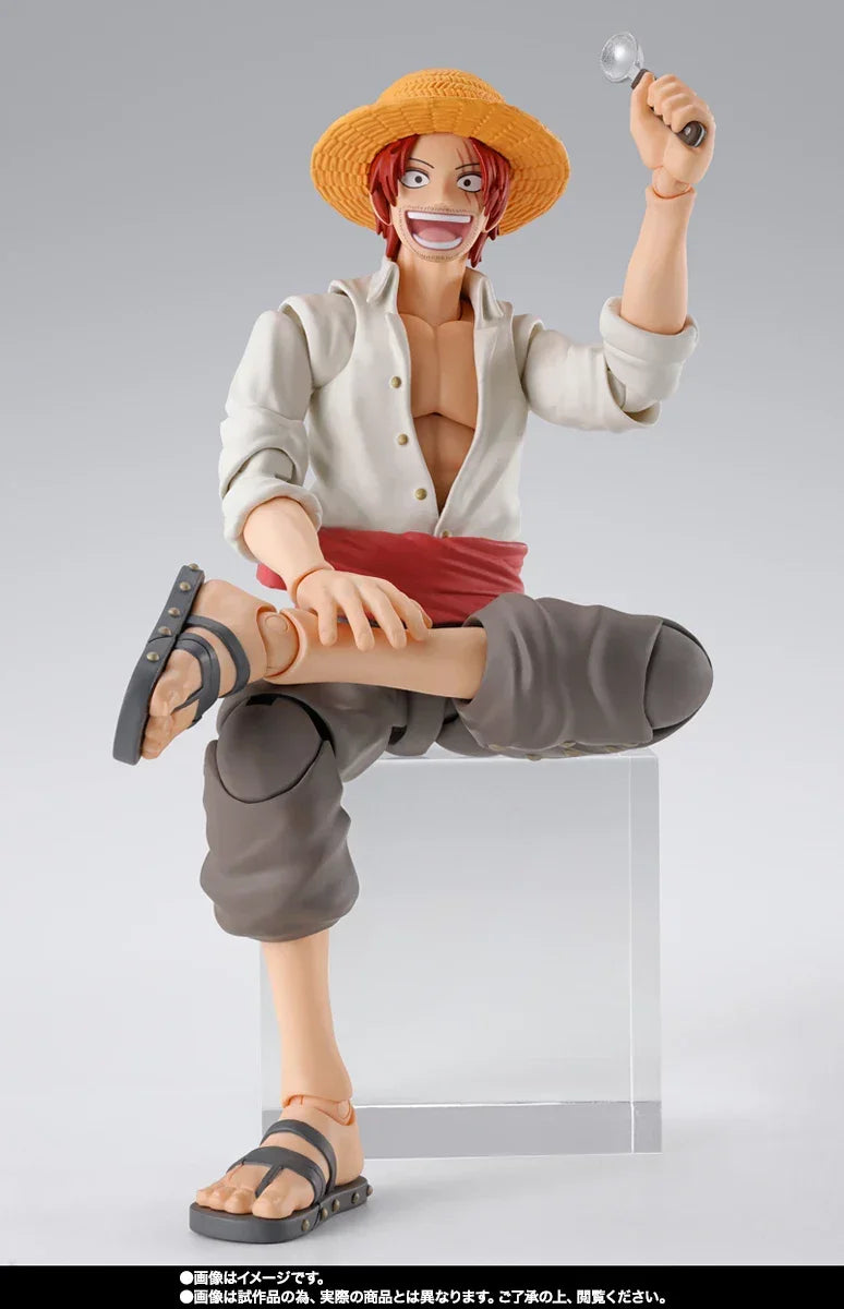 Bandai One Piece: S.H.Figuarts Shanks & Monkey.D.Luffy Childhood - Kidultverse