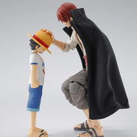Bandai One Piece: S.H.Figuarts Shanks & Monkey.D.Luffy Childhood - Kidultverse