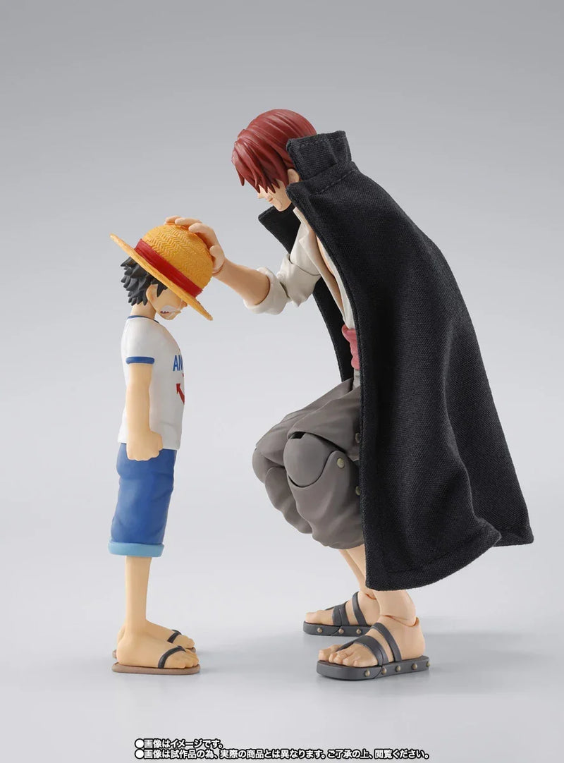 Bandai One Piece: S.H.Figuarts Shanks & Monkey.D.Luffy Childhood - Kidultverse