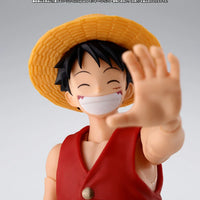 Bandai One Piece: S.H.Figuarts Shanks & Monkey.D.Luffy Childhood - Kidultverse