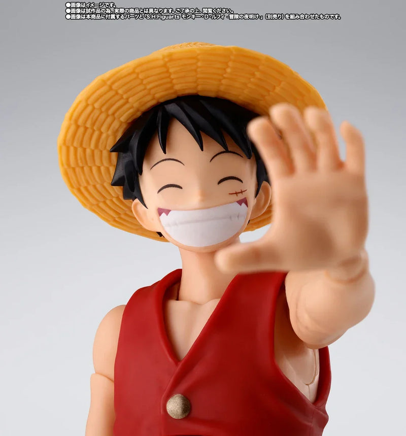 Bandai One Piece: S.H.Figuarts Shanks & Monkey.D.Luffy Childhood - Kidultverse