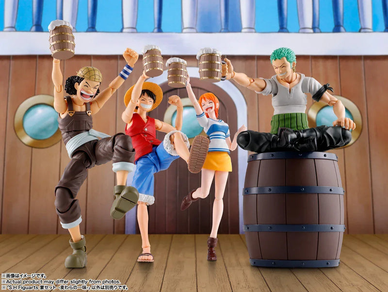 Bandai One Piece: S.H.Figuarts The Straw Hat Crew Party Set - Kidultverse