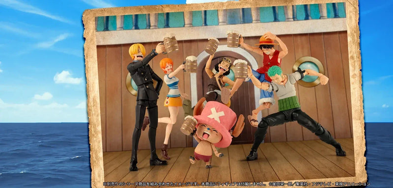 Bandai One Piece: S.H.Figuarts The Straw Hat Crew Party Set - Kidultverse