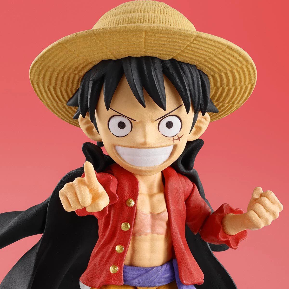 Bandai One Piece: World Collectable Figure X S.H.Figuarts Monkey D. Luffy [Tamashii Shop Ver.] (P-Bandai) - Kidultverse