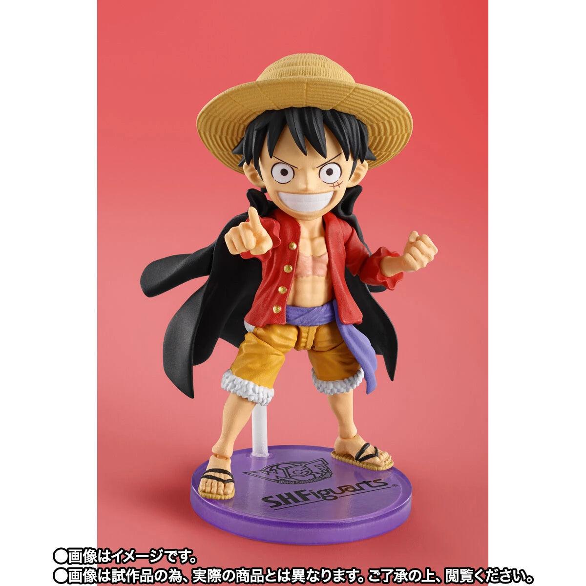 Bandai One Piece: World Collectable Figure X S.H.Figuarts Monkey D. Luffy [Tamashii Shop Ver.] (P-Bandai) - Kidultverse