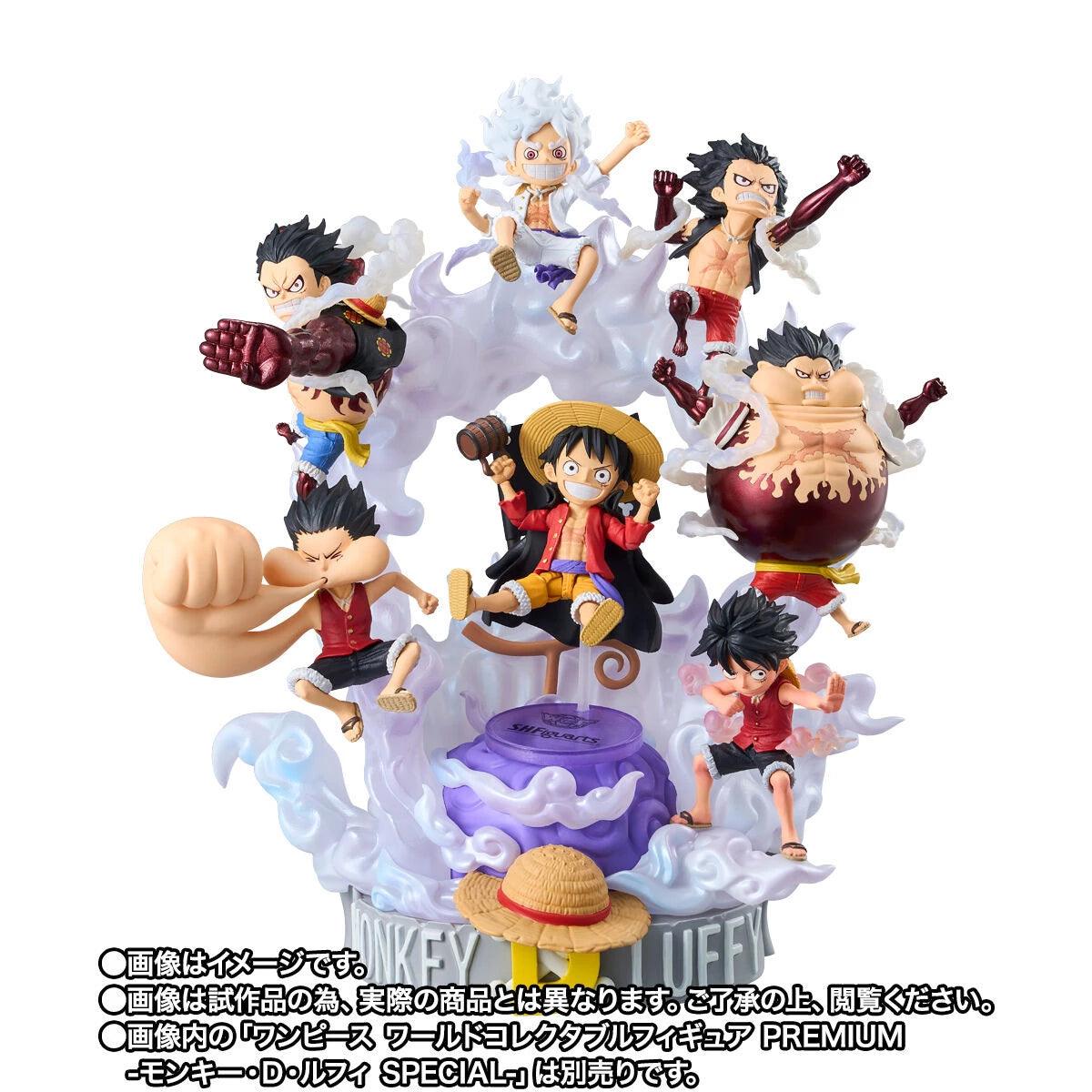 Bandai One Piece: World Collectable Figure X S.H.Figuarts Monkey D. Luffy [Tamashii Shop Ver.] (P-Bandai) - Kidultverse