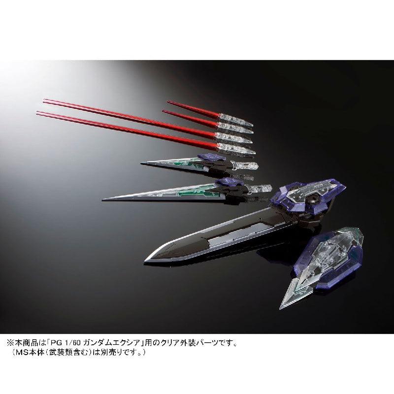 Bandai PG 1/60 Clear Color Body for Gundam Exia (P-Bandai) - Kidultverse