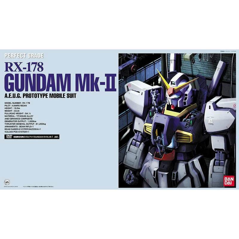 Bandai PG 1/60 No.06 RX-178 Gundam MK-II A.E.U.G. - Kidultverse