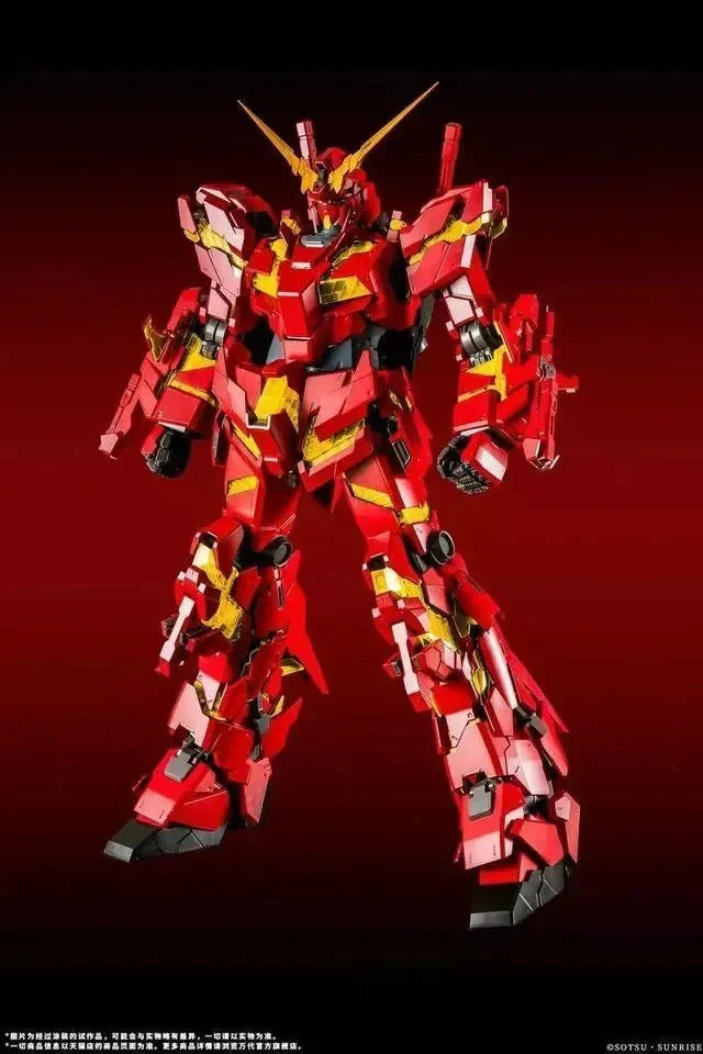 Bandai PG 1/60 RX-0 Unicorn Gundam + Armed Armor DE [China Red Ver.] (P-Bandai) - Kidultverse