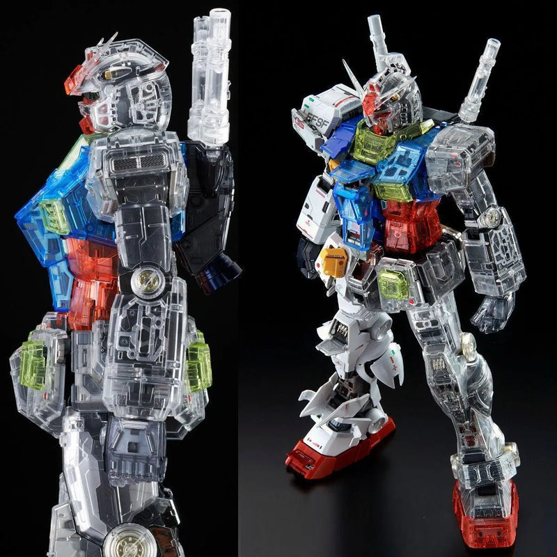 Bandai PG Unleashed 1/60 Clear Color Body for RX-78-2 Gundam (P-Bandai) - Kidultverse