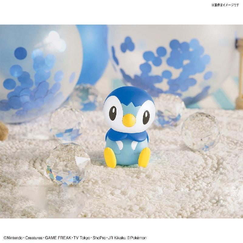 Bandai Pokemon Plastic Model Collection Quick!! 06 Piplup - Kidultverse