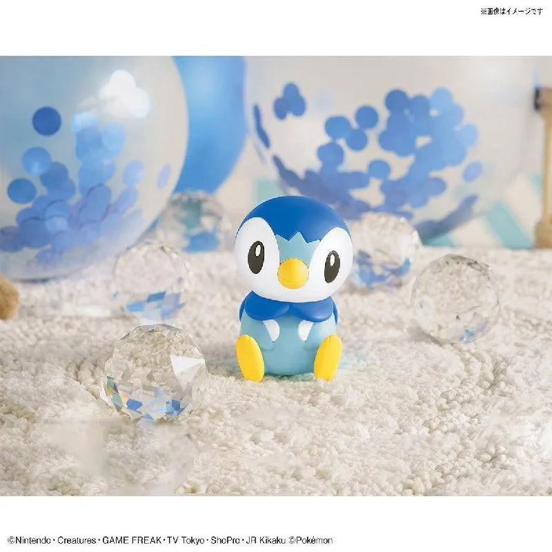 Bandai Pokemon Plastic Model Collection Quick!! 06 Piplup - Kidultverse