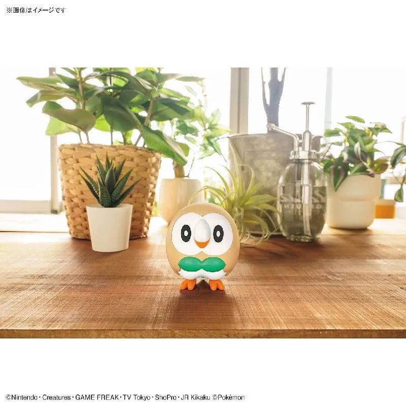 Bandai Pokemon Plastic Model Collection Quick!! 10 Rowlet - Kidultverse