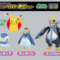 Bandai Pokemon Plastic Model Collection Select: 06 Empoleon Evolution Set - Kidultverse