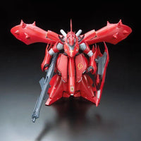 RE/100 1/100 No.01 MSN-04II Nightingale – front view with beam rifle and shield