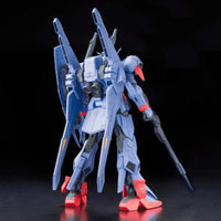 RE/100 1/100 No.02 MSF-007 Gundam Mk-III – rear three-quarter view with beam rifle