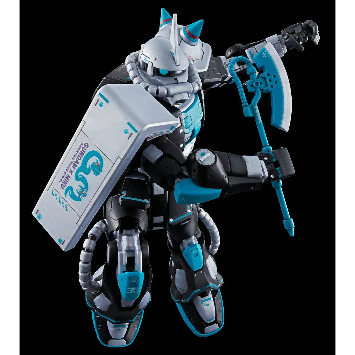 Bandai RG 1/144 MS-06S Zaku II [Hatsune Miku Ver.] (P-Bandai) - Kidultverse