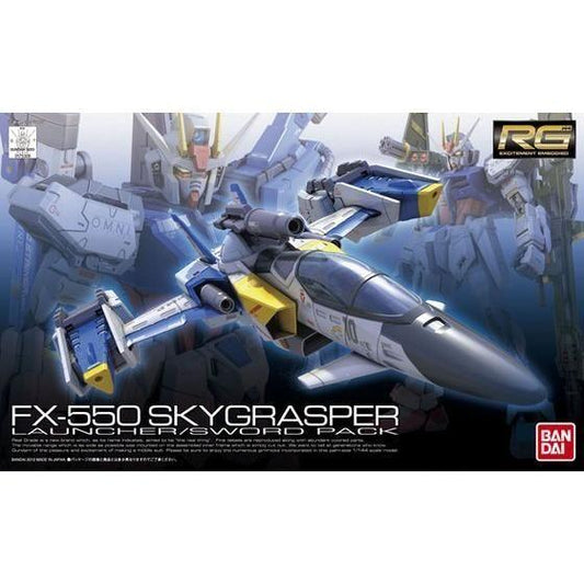 Bandai RG 1/144 No.006 FX-550 Skygrasper Launcher/Sword Pack - Kidultverse