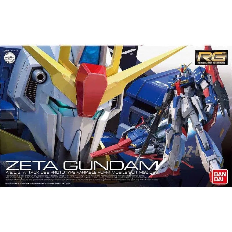 Bandai RG 1/144 No.010 MSZ-006 Zeta Gundam - Kidultverse