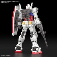 RG 1/144 No.040 RX-78-2 Gundam Ver.2.0 – rear view with shield and beam rifle