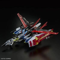 Bandai RG 1/144 The Gundam Base Limited Aile Strike Gundam & Sky Grasper Launcher / Sword Pack Set [Clear Color] - Kidultverse