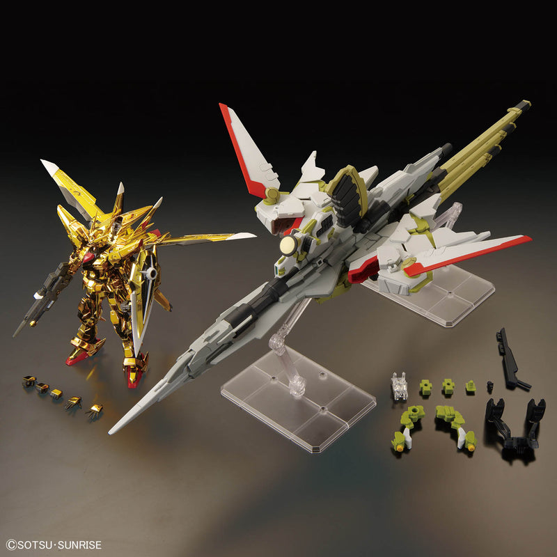 RG 1/144 The Gundam Base Limited Akatsuki Gundam Oowashi Unit & HG Zeus Silhouette + Custom Joint Parts Set