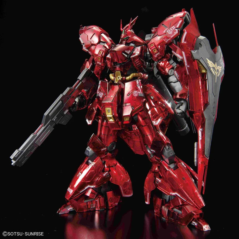 Bandai RG 1/144 The Gundam Base Limited Sazabi [Mechanical Core Plating] - Kidultverse