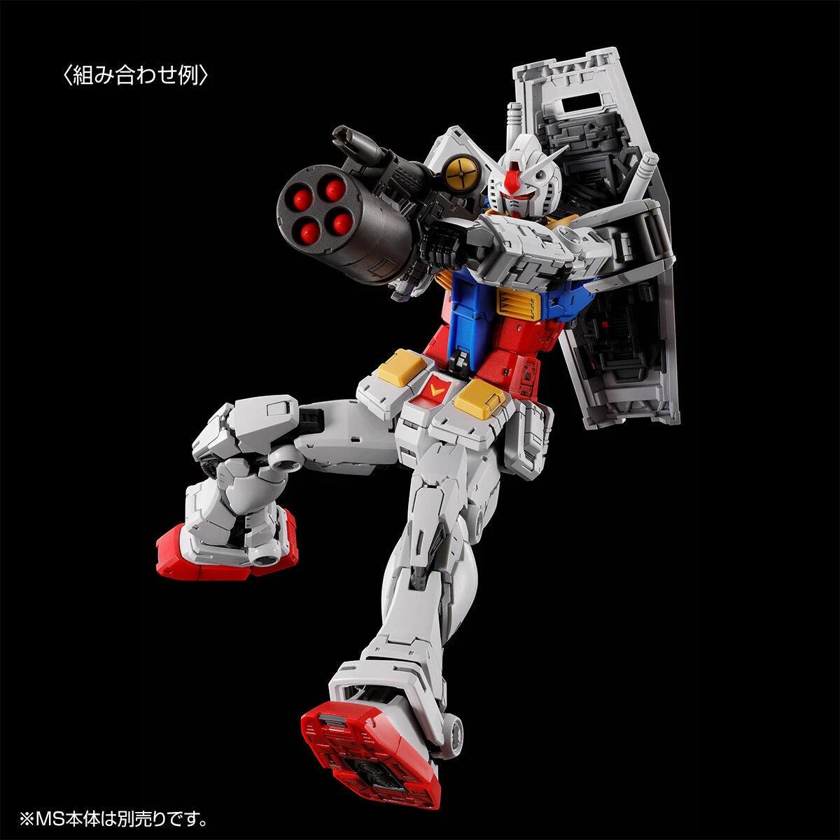 Bandai RG 1/144 Weapons Set for RX-78-2 Gundam Ver.2.0 (P-Bandai) - Kidultverse