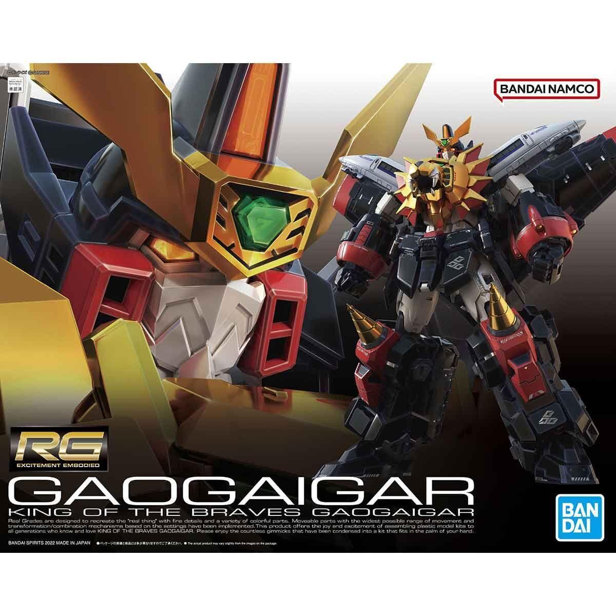 Bandai RG GaoGaiGar (King of Braves GaoGaiGar) - Kidultverse