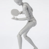 Bandai S.H.Figuarts Body-Chan Sports Edition DX Set (Gray Color Ver.) - Kidultverse