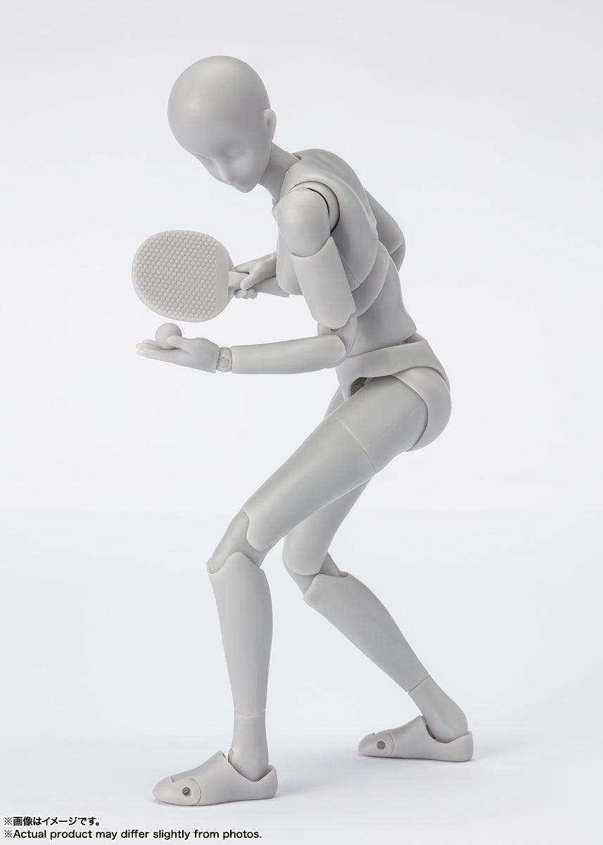 Bandai S.H.Figuarts Body-Chan Sports Edition DX Set (Gray Color Ver.) - Kidultverse