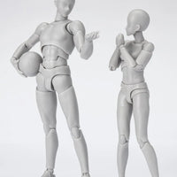 Bandai S.H.Figuarts Body-Chan Sports Edition DX Set (Gray Color Ver.) - Kidultverse