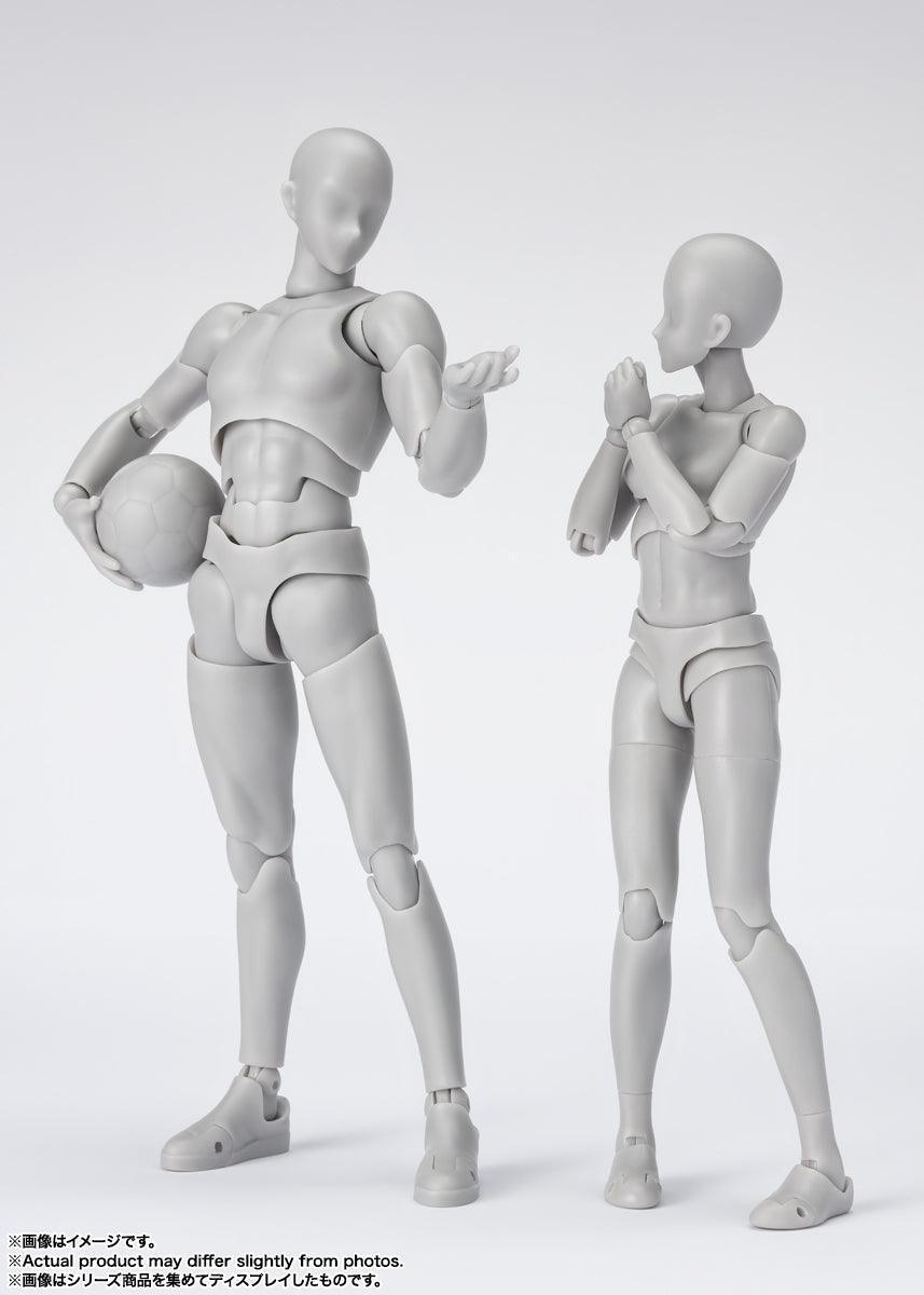 Bandai S.H.Figuarts Body-Chan Sports Edition DX Set (Gray Color Ver.) - Kidultverse