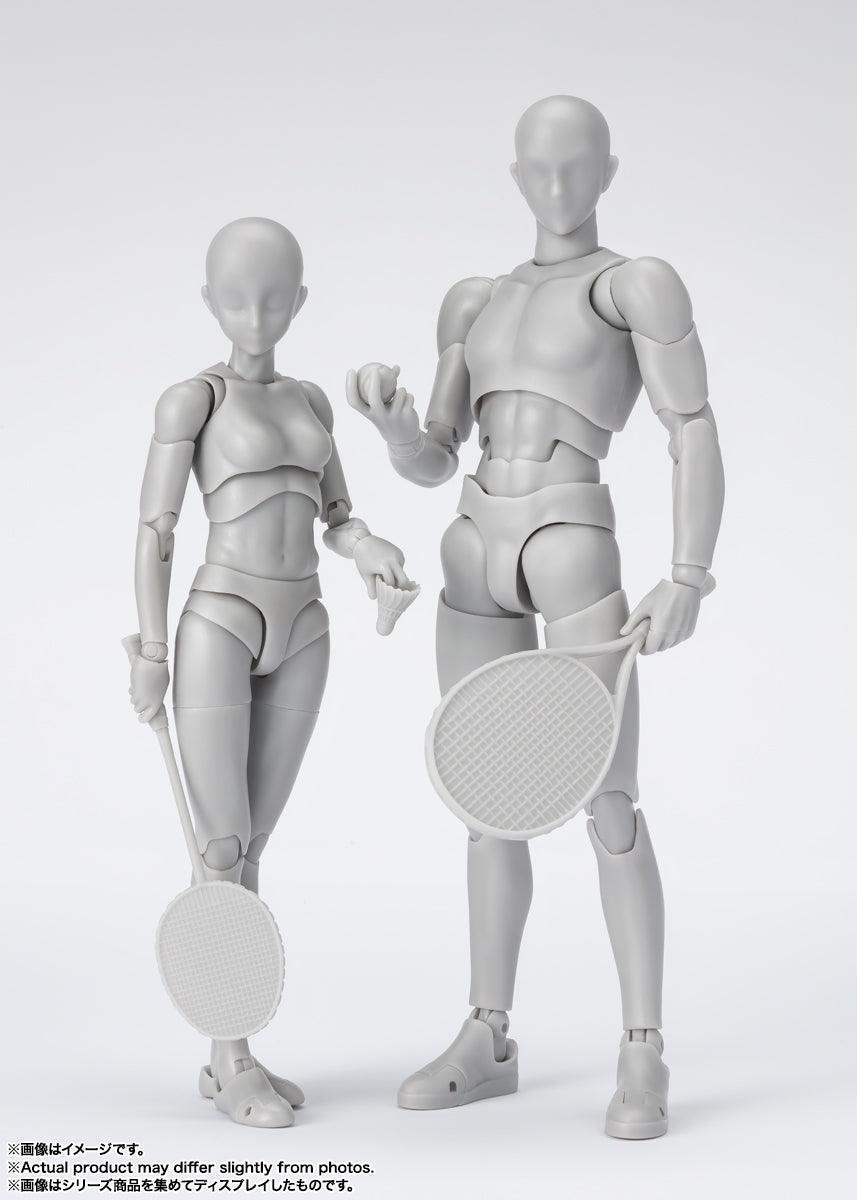 Bandai S.H.Figuarts Body-Chan Sports Edition DX Set (Gray Color Ver.) - Kidultverse