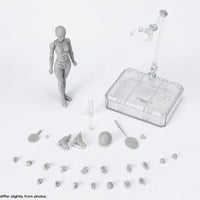 Bandai S.H.Figuarts Body-Chan Sports Edition DX Set (Gray Color Ver.) - Kidultverse