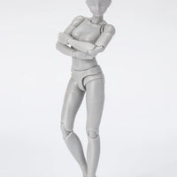Bandai S.H.Figuarts Body-Chan Sports Edition DX Set (Gray Color Ver.) - Kidultverse