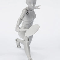 Bandai S.H.Figuarts Body-Chan Sports Edition DX Set (Gray Color Ver.) - Kidultverse