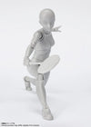 Bandai S.H.Figuarts Body-Chan Sports Edition DX Set (Gray Color Ver.) - Kidultverse
