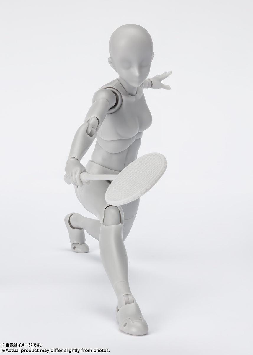 Bandai S.H.Figuarts Body-Chan Sports Edition DX Set (Gray Color Ver.) - Kidultverse