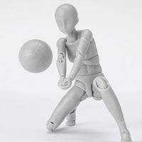 Bandai S.H.Figuarts Body-Chan Sports Edition DX Set (Gray Color Ver.) - Kidultverse