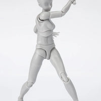 Bandai S.H.Figuarts Body-Chan Sports Edition DX Set (Gray Color Ver.) - Kidultverse