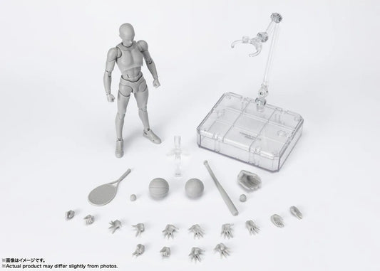 Bandai S.H.Figuarts Body-Kun Sports Edition DX Set (Gray Color Ver.) - Kidultverse