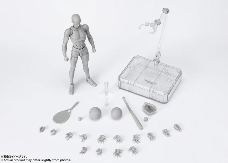 Bandai S.H.Figuarts Body-Kun Sports Edition DX Set (Gray Color Ver.) - Kidultverse