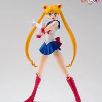 Bandai Sailor Moon: S.H.Figuarts Sailor Moon -Animation Color Edition- [Best Selection] (P-Bandai) - Kidultverse