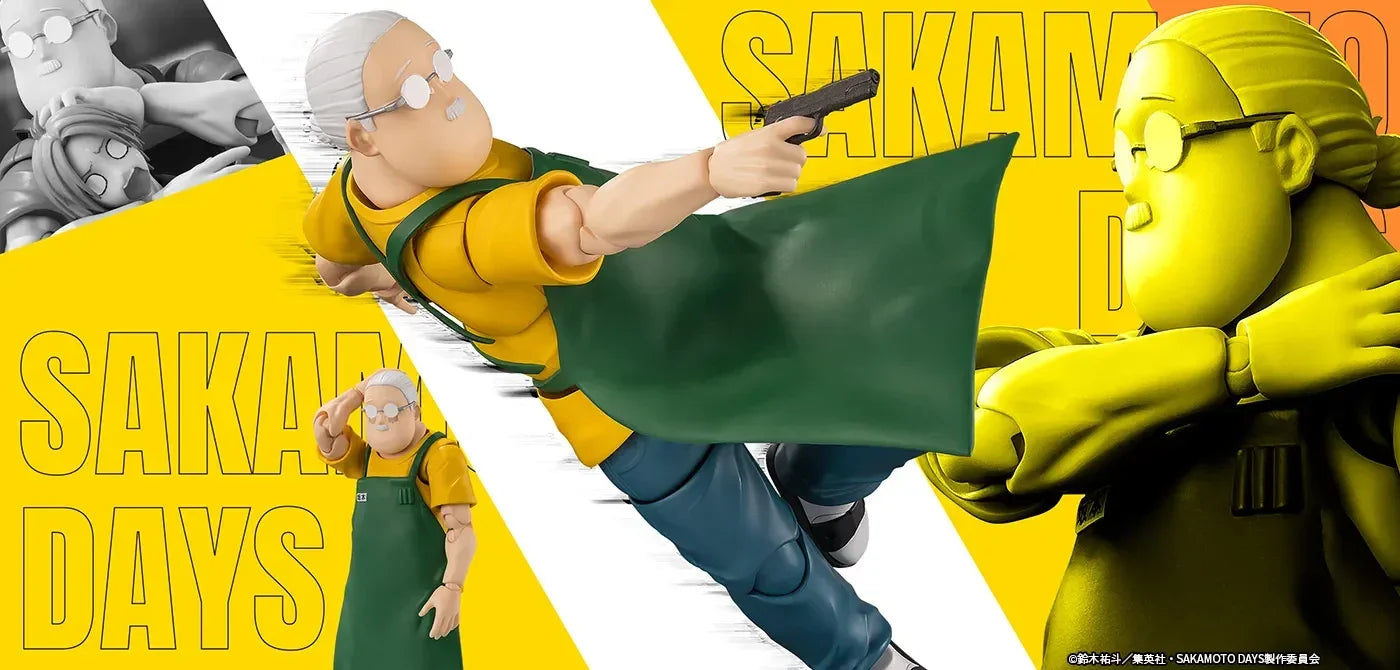 Bandai Sakamoto Days: S.H.Figuarts Sakamoto Taro - Kidultverse