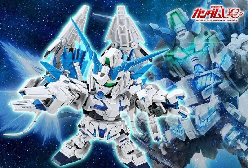 Bandai SD BB Senshi The Gundam Base Limited Unicorn Gundam Perfectibility - Kidultverse
