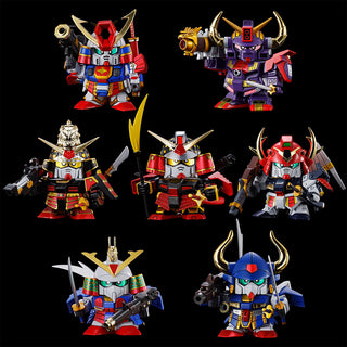 Bandai SD Gundam BB Senshi Musha Shichininshu Set (P-Bandai) - Kidultverse