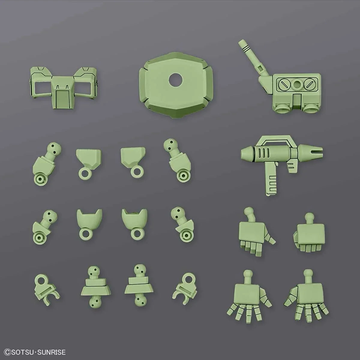 Bandai SD Gundam Cross Silhouette: Booster [Green] - Kidultverse